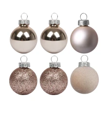 Набор новогодних шаров Yes! Fun пластик 8см купить в интернет магазине подарков ПраздникШоп