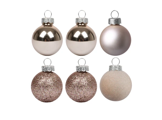 Набор новогодних шаров Yes! Fun пластик 8см купить в интернет магазине подарков ПраздникШоп