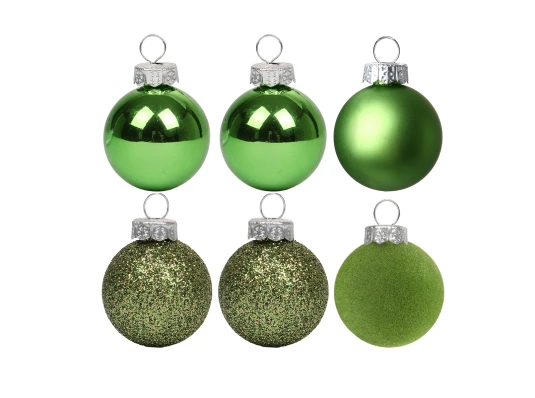 Набор новогодних шаров Yes! Fun пластик 8см купить в интернет магазине подарков ПраздникШоп