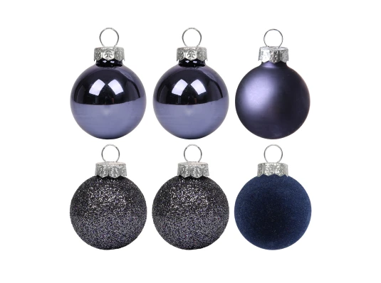 Набор новогодних шаров Yes! Fun пластик 8см купить в интернет магазине подарков ПраздникШоп