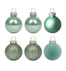 Набор новогодних шаров Yes! Fun пластик 8см купить в интернет магазине подарков ПраздникШоп