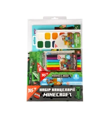 Набор канцелярии № 5 YES Minecraft 11 предметов купить в интернет магазине подарков ПраздникШоп