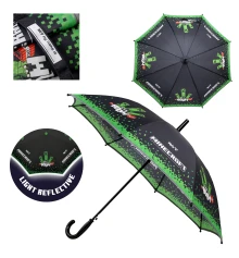 Зонт детский Yes Minecraft со светоотражающим кантом купить в интернет магазине подарков ПраздникШоп