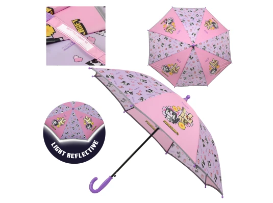 Зонт детский Yes Minecraft.Spring со светоотражающим кантом купить в интернет магазине подарков ПраздникШоп