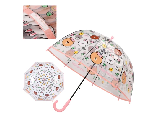Зонт детский Yes Line Friends прозрачный купить в интернет магазине подарков ПраздникШоп