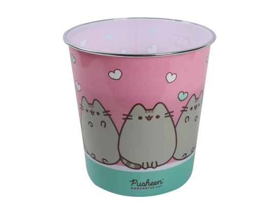 Корзина для мусора Yes Pusheen купить в интернет магазине подарков ПраздникШоп