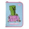 Папка факультативная Yes Minecraft.Spring A4+ пластиковая на молнии с внутр карманом