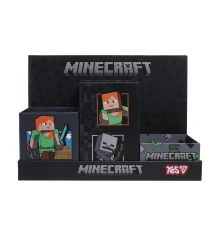 Набор органайзеров настольных Yes Minecraft 5 предметов картон купить в интернет магазине подарков ПраздникШоп