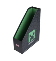 Лоток для документов Yes Minecraft вертикальный картон купить в интернет магазине подарков ПраздникШоп