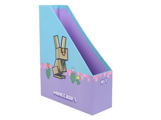 Лоток для документов Yes Minecraft Spring вертикальный картон купить в интернет магазине подарков ПраздникШоп