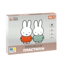Пластилин Yes Miffy 18 цветов 360 г купить в интернет магазине подарков ПраздникШоп