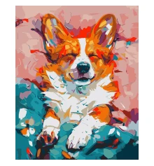 Картина по номерам SANTI Любимый корги 40х50 см купить в интернет магазине подарков ПраздникШоп
