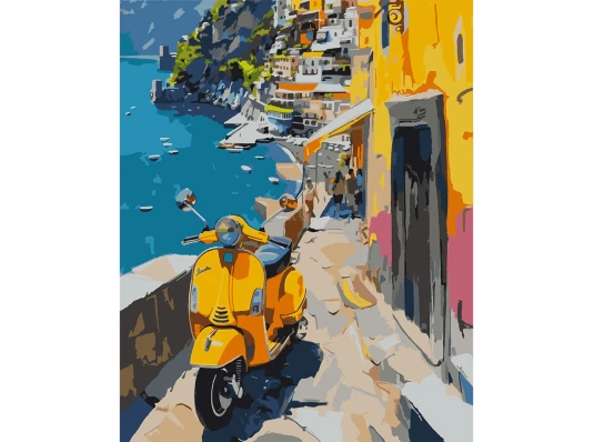 Картина по номерам SANTI Романтическое побережье 40х50 см купить в интернет магазине подарков ПраздникШоп