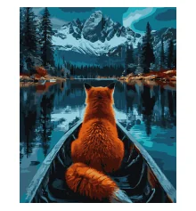 Картина по номерам SANTI Лиса и горы 40х50 см купить в интернет магазине подарков ПраздникШоп