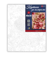 Картина по номерам SANTI Золотой гранат 40х50 см купить в интернет магазине подарков ПраздникШоп