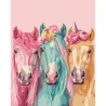 Картина за номерами SANTI "Казкові коні", 40*50см
