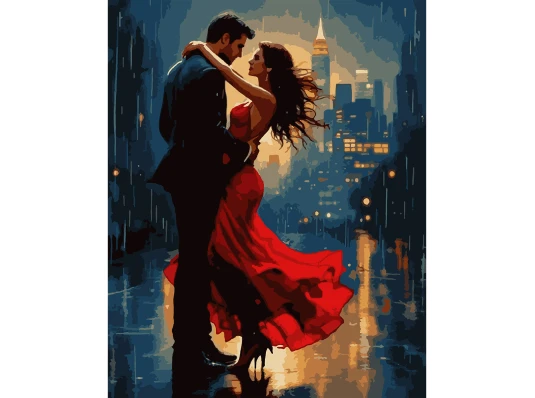 Картина по номерам SANTI Танцы в ночи 40х50 см купить в интернет магазине подарков ПраздникШоп