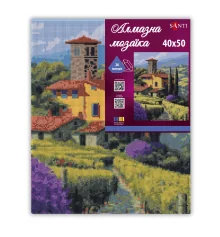 Алмазная мозаика SANTI Тоскана 40х50 см на подрамнике купить в интернет магазине подарков ПраздникШоп