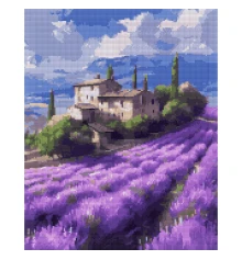 Алмазная мозаика SANTI Прованс 40х50 см на подрамнике купить в интернет магазине подарков ПраздникШоп