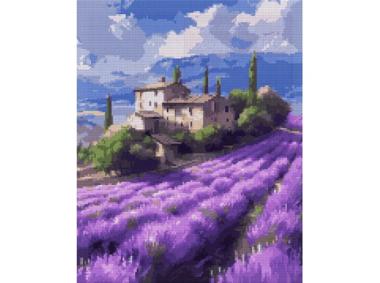 Алмазная мозаика SANTI Прованс 40х50 см на подрамнике купить в интернет магазине подарков ПраздникШоп