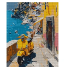 Алмазная мозаика SANTI Романтическое побережье 40х50 см на подрамнике купить в интернет магазине подарков ПраздникШоп