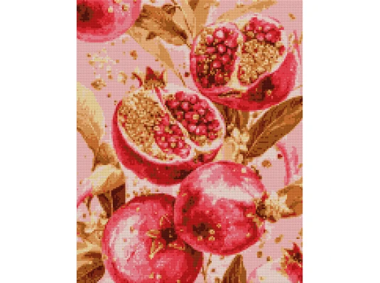 Алмазная мозаика SANTI Золотой гранат 40х50 см на подрамнике купить в интернет магазине подарков ПраздникШоп