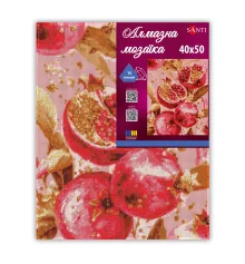 Алмазная мозаика SANTI Золотой гранат 40х50 см на подрамнике купить в интернет магазине подарков ПраздникШоп