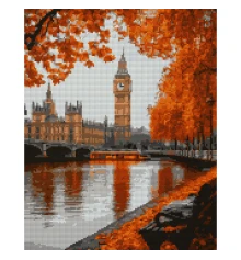Алмазная мозаика SANTI Осенний Лондон 40х50 см на подрамнике купить в интернет магазине подарков ПраздникШоп