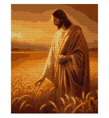 Алмазная мозаика SANTI Жатва веры 40х50 см на подрамнике купить в интернет магазине подарков ПраздникШоп