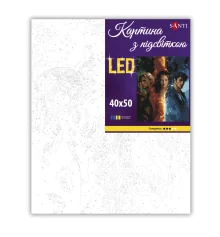 Картина по номерам SANTI Шипы и розы Между двумя стихиями 40х50 см LED подсветка купить в интернет магазине подарков ПраздникШоп