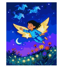 Картина по номерам SANTI Маленький мечтатель 40х50 см LED подсветка купить в интернет магазине подарков ПраздникШоп