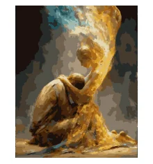 Картина по номерам SANTI Объятия света 40х50 см LED подсветка купить в интернет магазине подарков ПраздникШоп