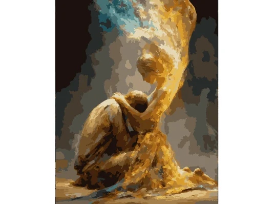 Картина по номерам SANTI Объятия света 40х50 см LED подсветка купить в интернет магазине подарков ПраздникШоп