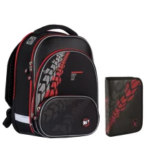 Школьный набор Yes  S-30 Juno Ultra_Collection "Tire tread" 2 предм. купить в интернет магазине подарков ПраздникШоп