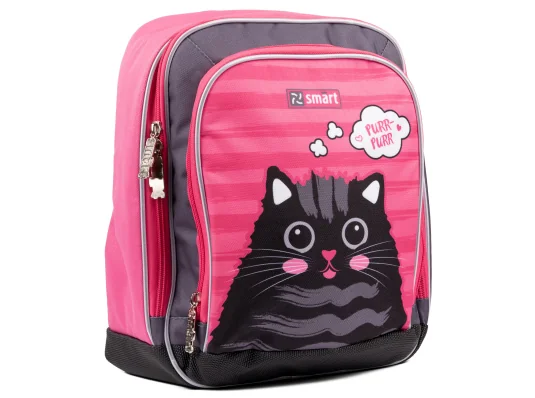 Рюкзак школьный  SMART H-55 Cat rules купить в интернет магазине подарков ПраздникШоп