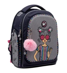Рюкзак школьный полукаркасный YES S-84 Girls style купить в интернет магазине подарков ПраздникШоп