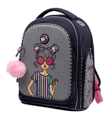 Рюкзак школьный полукаркасный YES S-84 Girls style купить в интернет магазине подарков ПраздникШоп