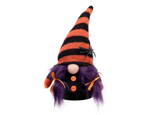 Мягкая игрушка Yes! Fun Хеллоуин Гном Девочка 21 см купить в интернет магазине подарков ПраздникШоп