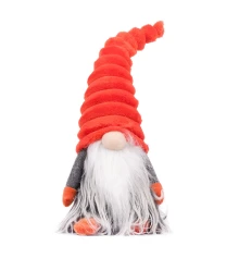 Мягкая игрушка Yes! Fun Хеллоуин Гном в шубе 33 см купить в интернет магазине подарков ПраздникШоп