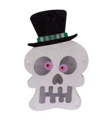 Декор Yes! Fun Хэллоуин Череп 25 см LED купить в интернет магазине подарков ПраздникШоп