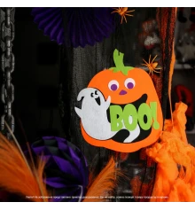 Декор Yes! Fun Хэллоуин Тыква 32х38 см фетр купить в интернет магазине подарков ПраздникШоп