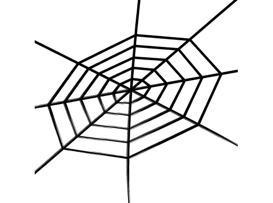 Паутина декор.Yes! Fun Хэллоуин 2 купить в интернет магазине подарков ПраздникШоп