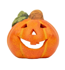 Подсвечник Yes! Fun Хэллоуин Happy pumpkin 10 см купить в интернет магазине подарков ПраздникШоп