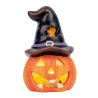 Статуэтка Yes! Fun Хэллоуин Pumpkin in hat 10 см LED