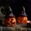Статуэтка Yes! Fun Хэллоуин Pumpkin in hat 10 см LED купить в интернет магазине подарков ПраздникШоп