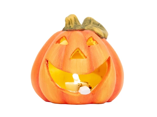 Статуэтка Yes! Fun Хэллоуин Funny Pumpkin 8 см LED купить в интернет магазине подарков ПраздникШоп