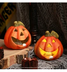 Статуэтка Yes! Fun Хэллоуин Funny Pumpkin 8 см LED купить в интернет магазине подарков ПраздникШоп