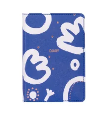 Ежедневник Yes А6 недатированный Ultramarine flowers art купить в интернет магазине подарков ПраздникШоп