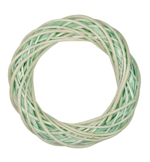 Венок Yes! Fun ротанговый светло-зелёный купить в интернет магазине подарков ПраздникШоп