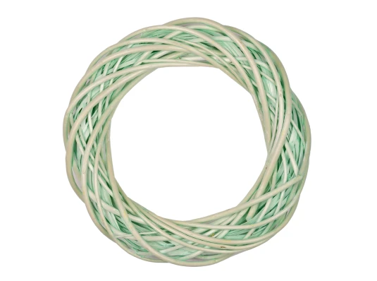 Венок Yes! Fun ротанговый светло-зелёный купить в интернет магазине подарков ПраздникШоп